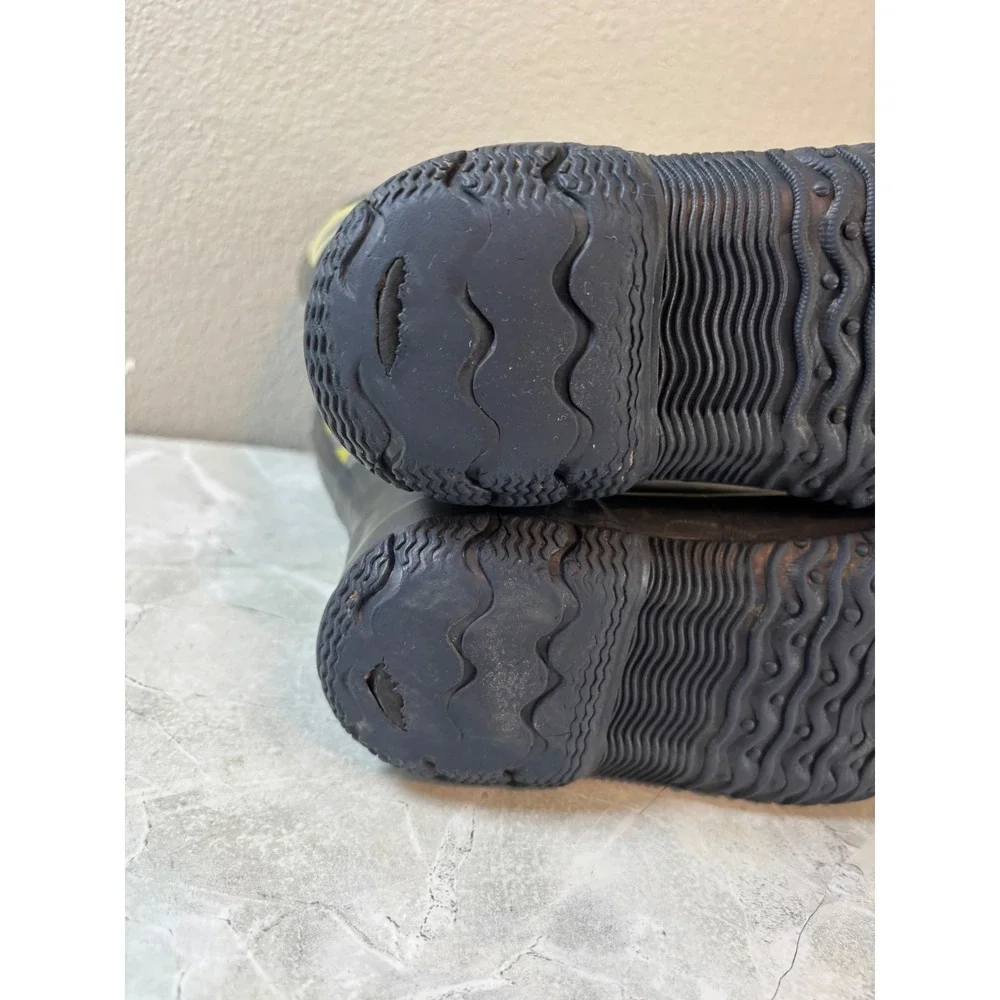 Bogs Kids Classic Geo Waterproof Insulated Rain Boots Grey Yellow 71996-469